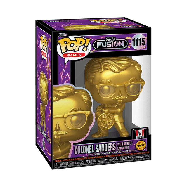 colonel sanders with nugget launcher chase 1115