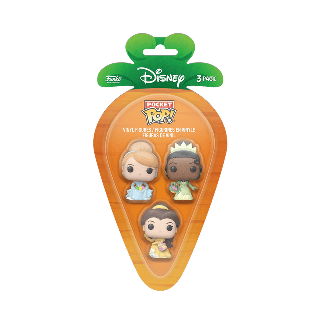cinderella tiana belle easter 3 pack