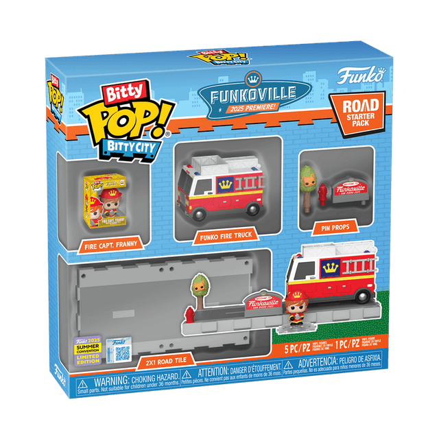 funkoville road starter pack summer convention qr code