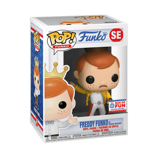 freddy as freddie mercury box of fun