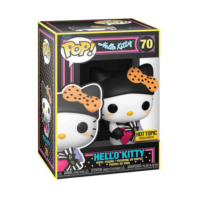 hello kitty blacklight hot topic yellow background 70