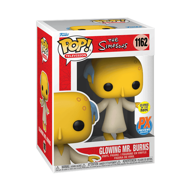 glowing mr burns px previews glows in the dark 1162