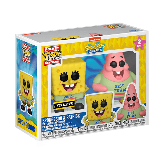 spongebob patrick 2 pack