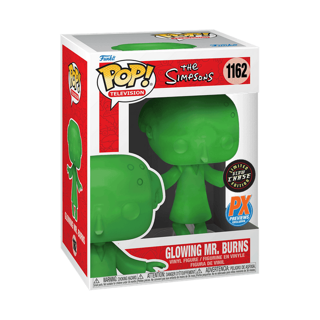 glowing mr burns px previews glow chase 1162
