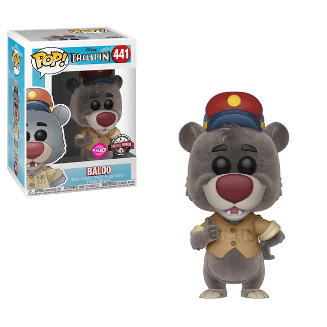 baloo special edition flocked pink background 441