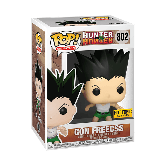 gon freecss hot topic yellow background 802