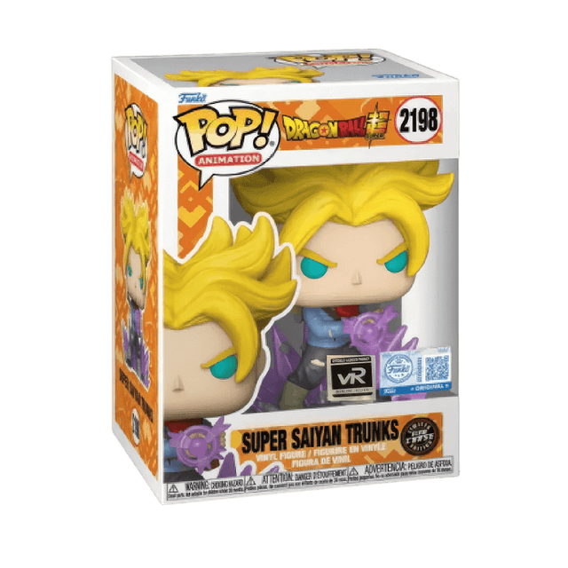super saiyan trunks original blue vr vrare pre release glow chase 2198