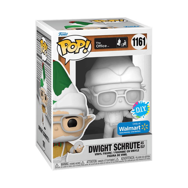 dwight schrute as elf only at walmart d i y 1161