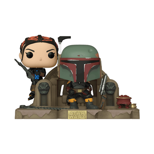 boba fett and fennec on throne 486