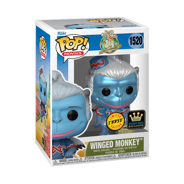 winged monkey specialty series black background chase 1520