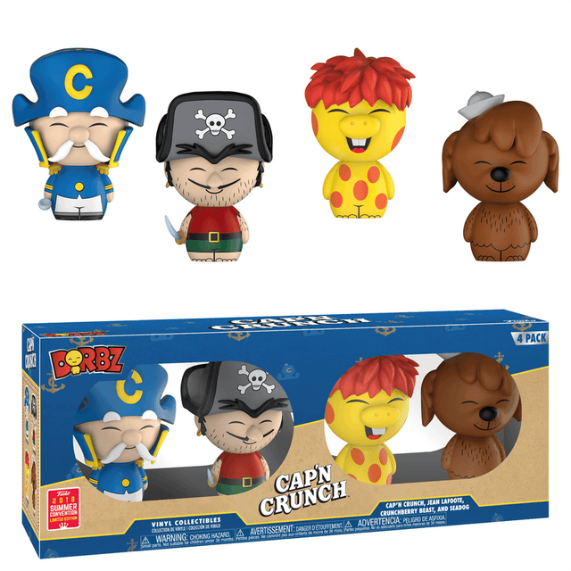 cap n crunch jean lafoote crunchberry beast and seadog summer convention 4 pack