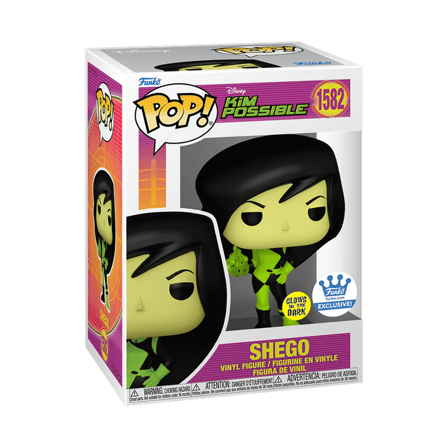 shego exclusive white background glows in the dark 1582