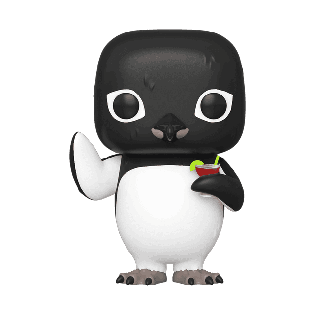 penguin with cocktail 899