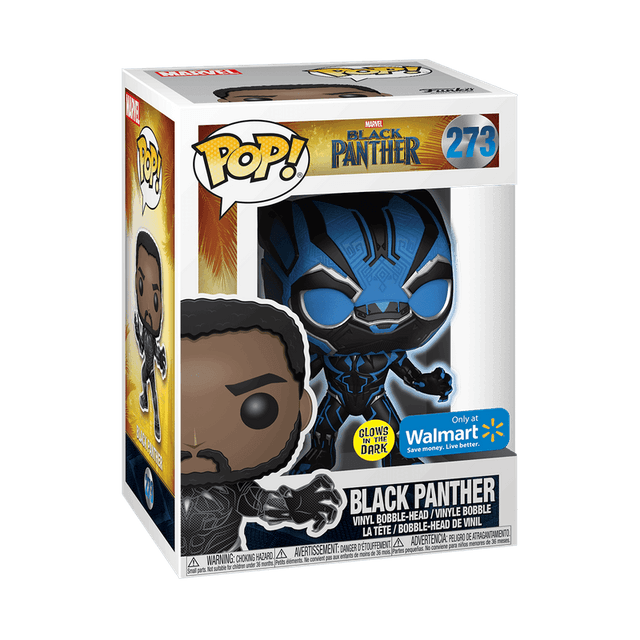 black panther only at walmart glows in the dark 273