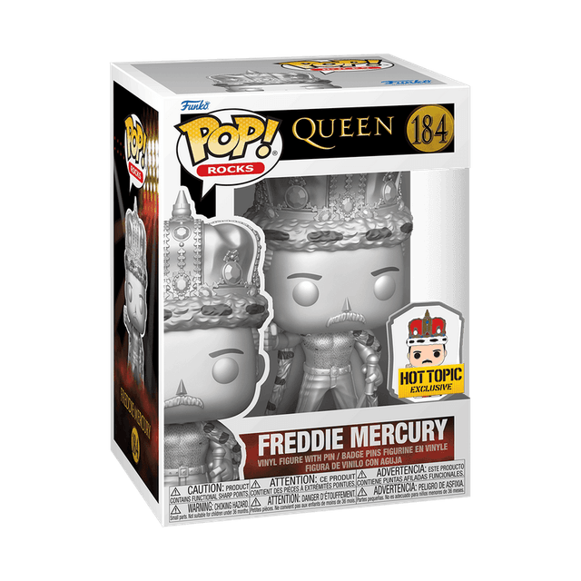 freddie mercury platinum hot topic yellow background 184