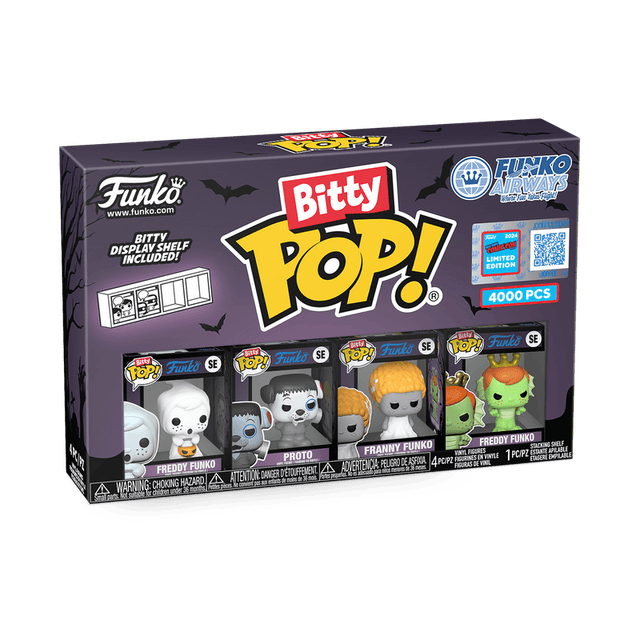 funko airways new york comic con 4000 pcs 4 pack