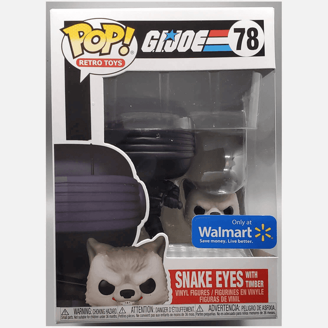 snake eyes with timber only at walmart 78