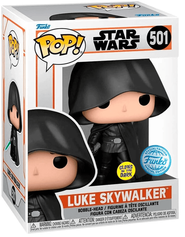 luke skywalker special edition glows in the dark 501