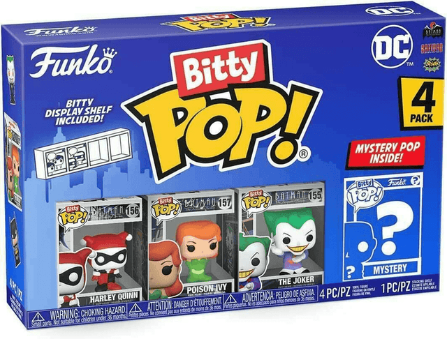 dc comics 4 pack