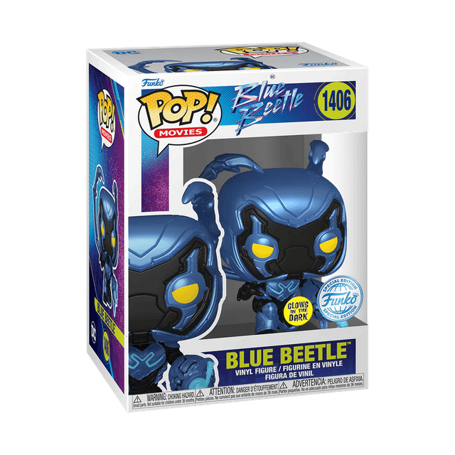 blue beetle special edition glows in the dark 1406