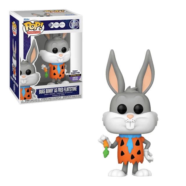 bugs bunny as fred flintstone toy tokyo san diego 1259
