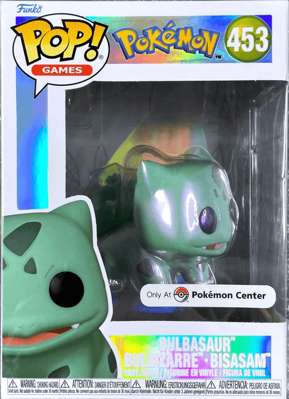 bulbasaur bulbizarre bisasam pearlescent only at pokemon center 453