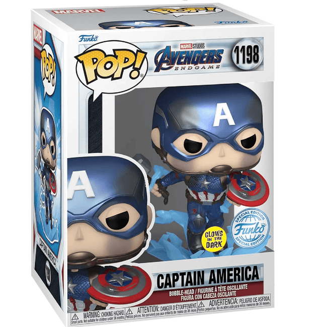 captain america special edition glows in the dark 1198