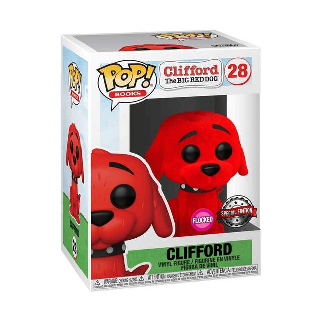 clifford special edition flocked pink background 28