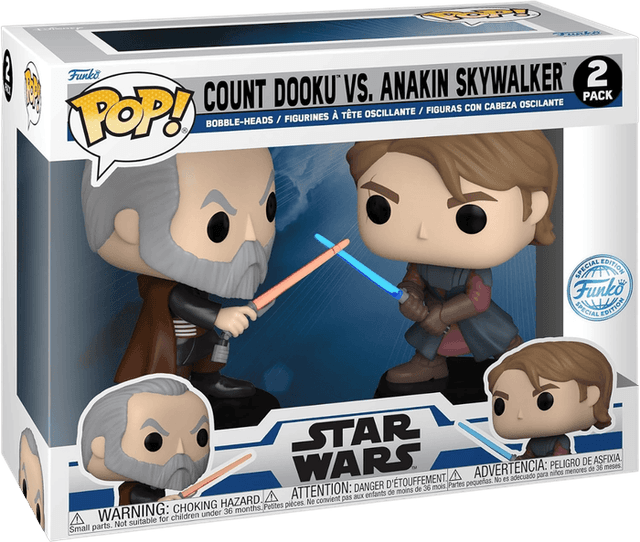 count dooku vs anakin skywalker special edition 2 pack