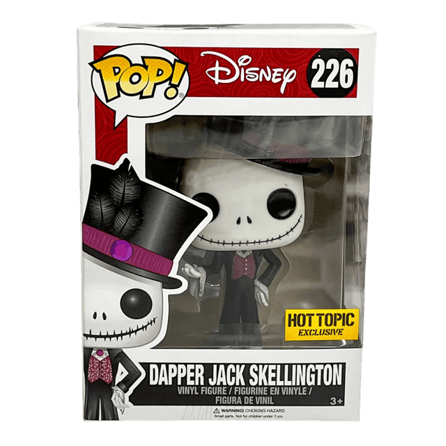 dapper jack skellington hot topic yellow background 226