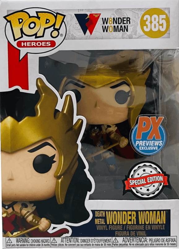 death metal wonder woman px previews special edition 385