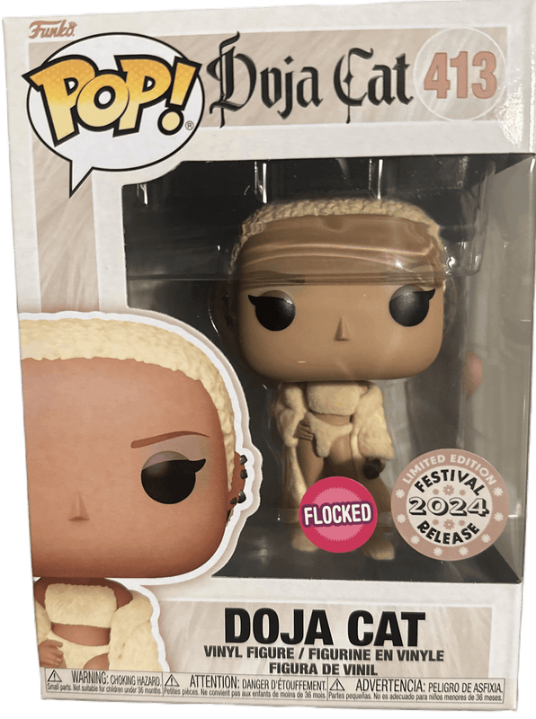 doja cat festival release flocked pink background 413