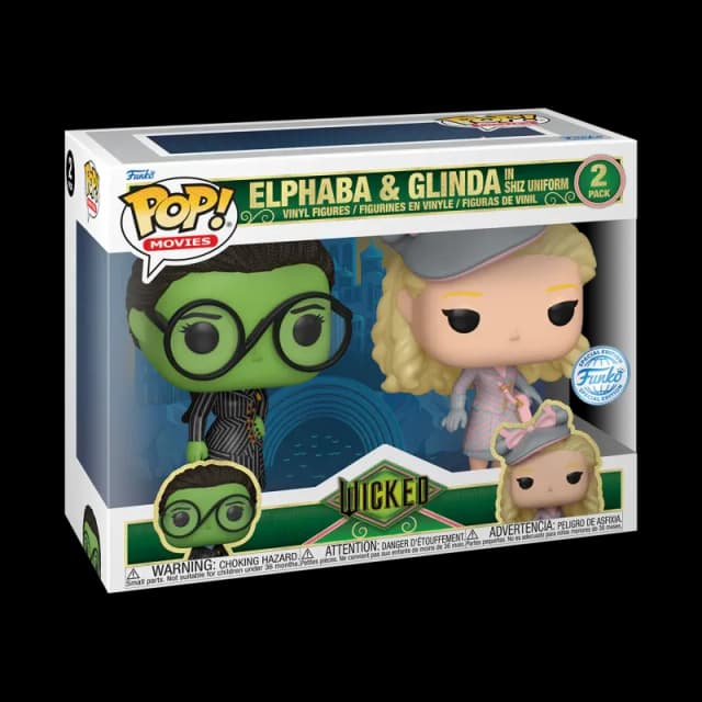 elphaba glinda in shiz uniform special edition 2 pack