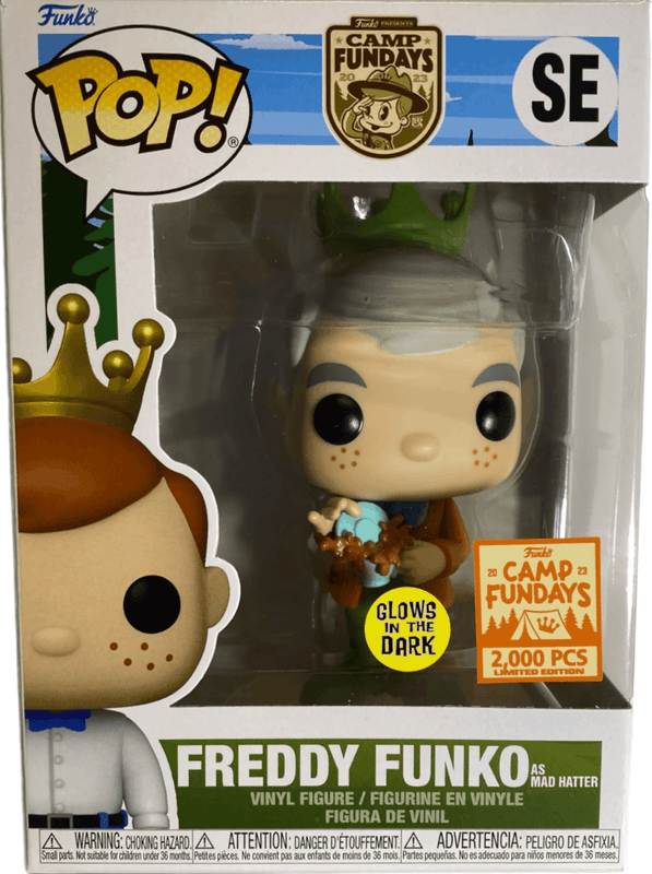 freddy as mad hatter camp fundays glows in the dark