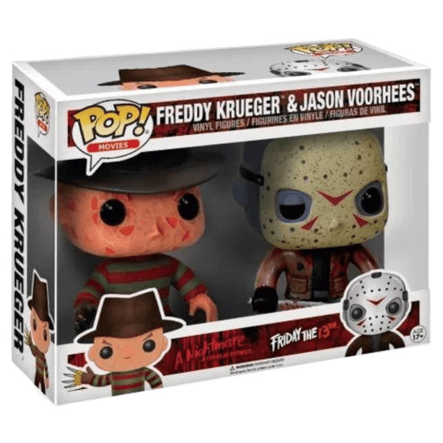 freddy krueger jason voorhees bloody 2 pack