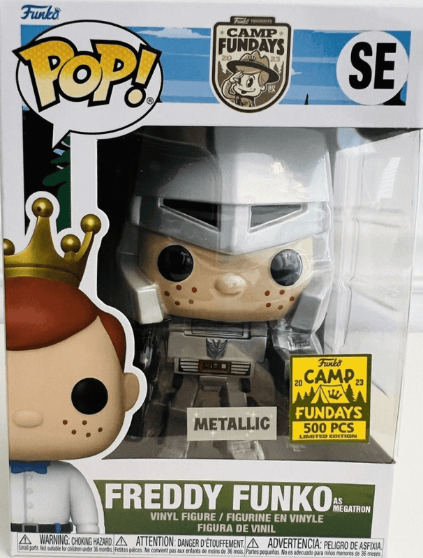 freddy as megatron metallic camp fundays