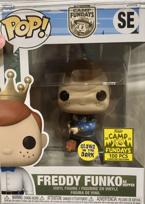 freddy as hopper camp fundays glows in the dark