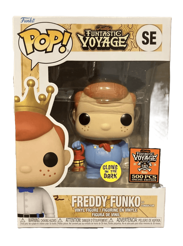 freddy as conductor funtastic voyage glows in the dark