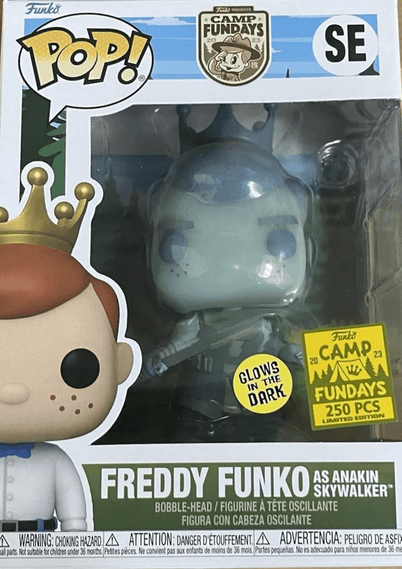 freddy as anakin skywalker holographic camp fundays glows in the dark