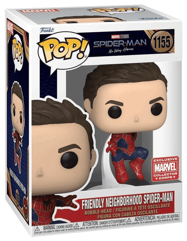 friendly neighborhood spider man marvel collector corps red 1155