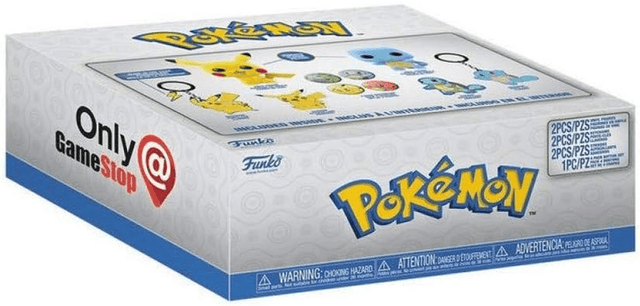 funko box pokemon pikachu squirtle
