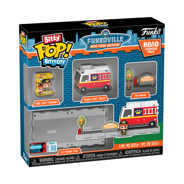 funkoville new york edition road starter pack fall convention qr code