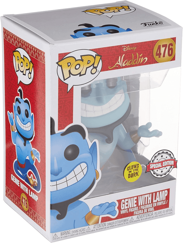 genie with lamp special edition glows in the dark 476