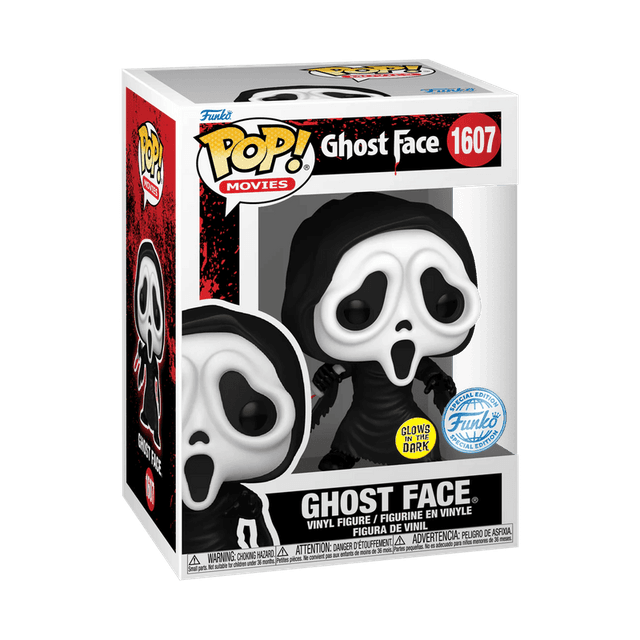 ghost face special edition glows in the dark 1607