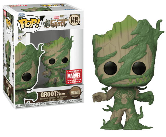 groot as venom marvel collector corps red 1415