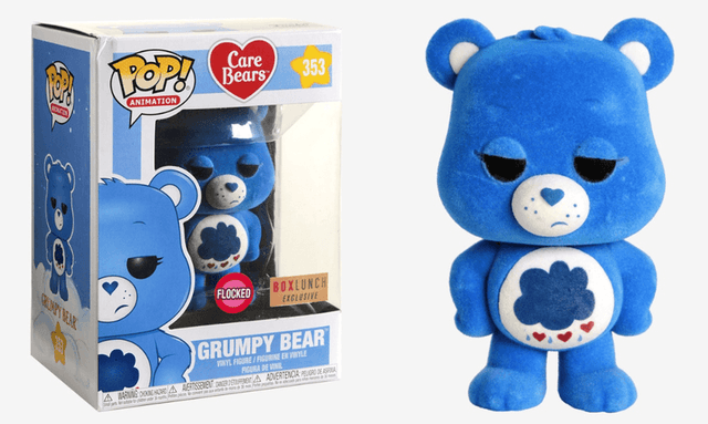 grumpy bear boxlunch exclusive flocked pink background 353