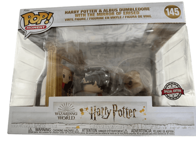 harry potter and albus dumbledore with the mirror of erised special edition 145