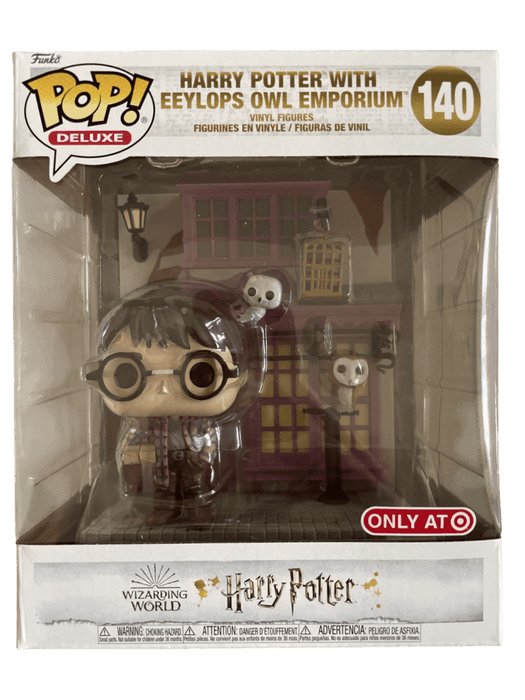 harry potter with eeylops owl emporium only at 140