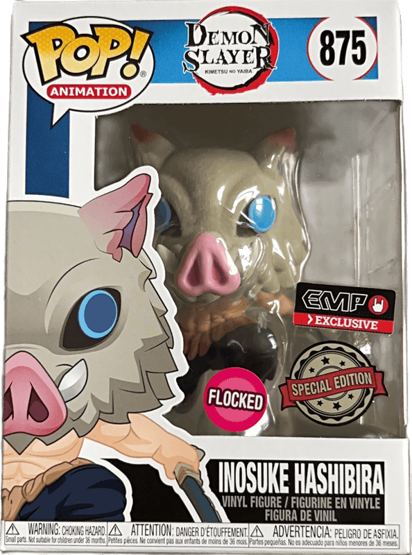 inosuke hashibira special edition emp exclusive black background flocked pink 875
