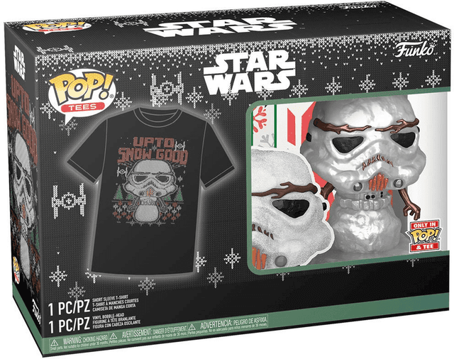 holiday stormtrooper metallic only in pop tee